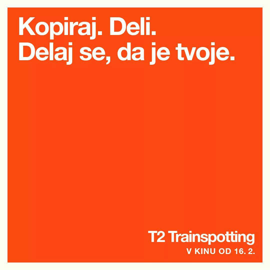 KinoMetropol's tweet photo. Te dni še v Berlinu, od četrka tudi v Metropolu. T2 Trainspotting! #kinometropol #trainspotting #t2trainspotting https://t.co/n0dWZ90jcM