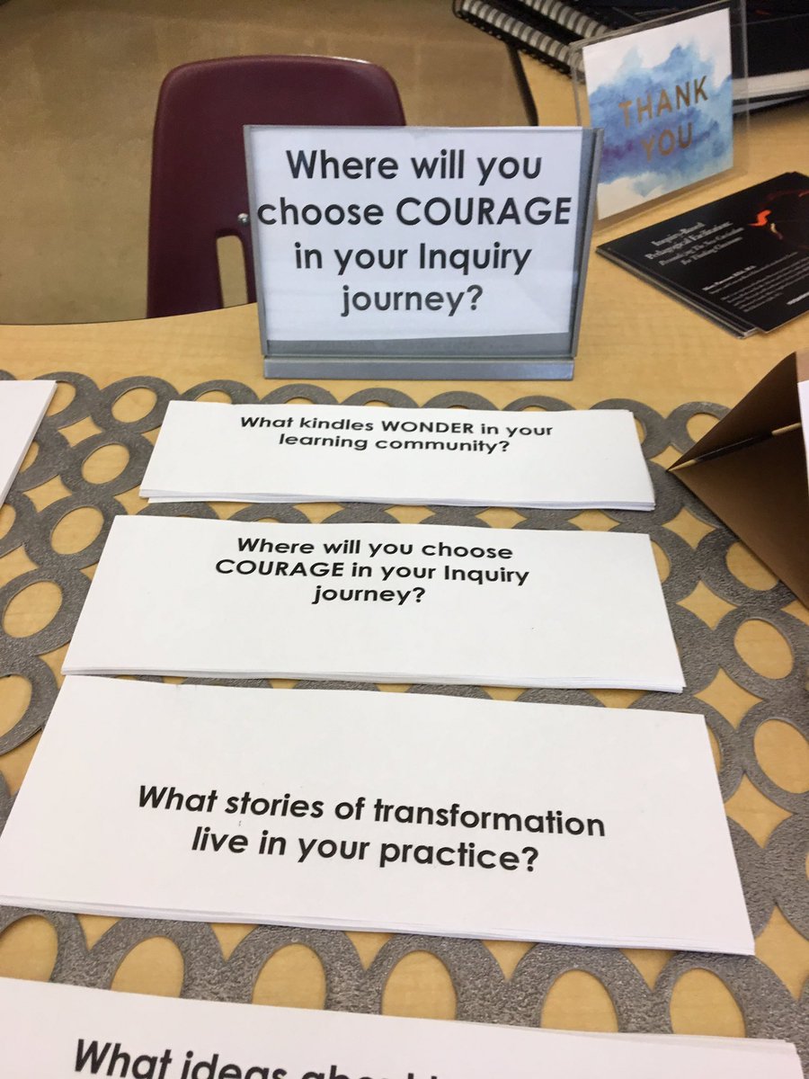 PatersonMisty's tweet photo. #isabc17 Meaning-making experiences led teachers to say, "I'm transformed!" Educators choosing courage over comfort teach courageous kids 😘 https://t.co/caOG9KpuNy