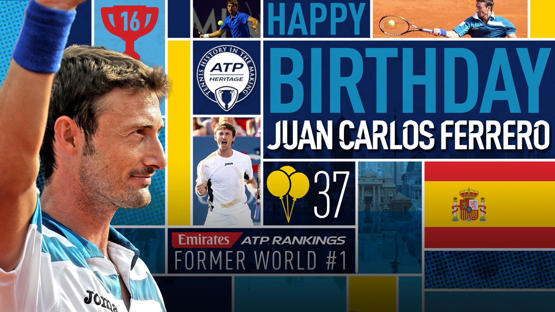 Happy birthday former World No.1 and 16-time champion   View Profile:  