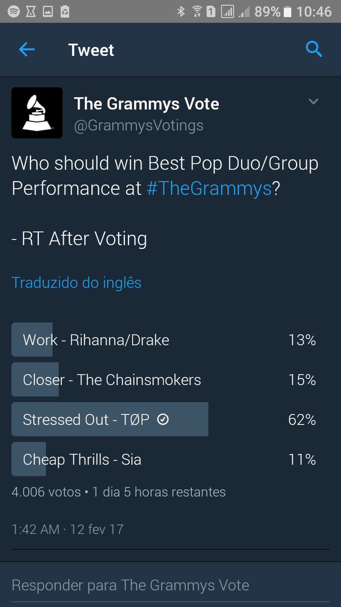 _mariyun's tweet photo. É hj que meus filhos ganham um grammy https://t.co/lQlerCp6jA