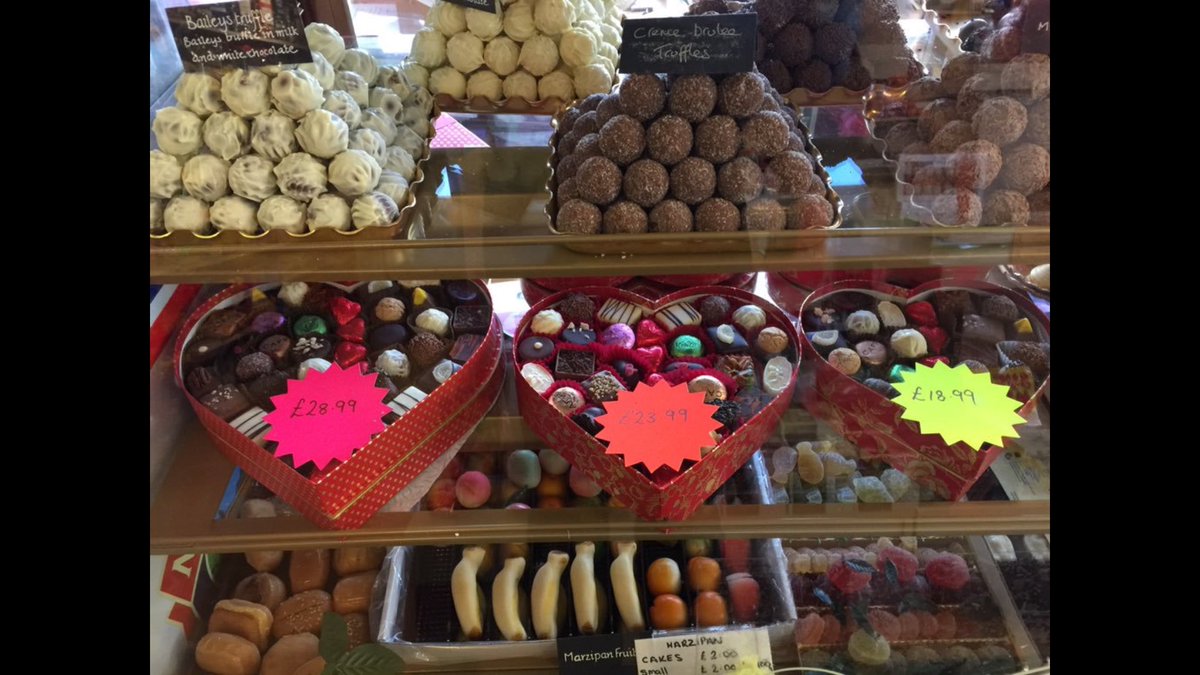 Open till 4pm today. Valentines on Tuesday don't forget......or you'll be in the dog house