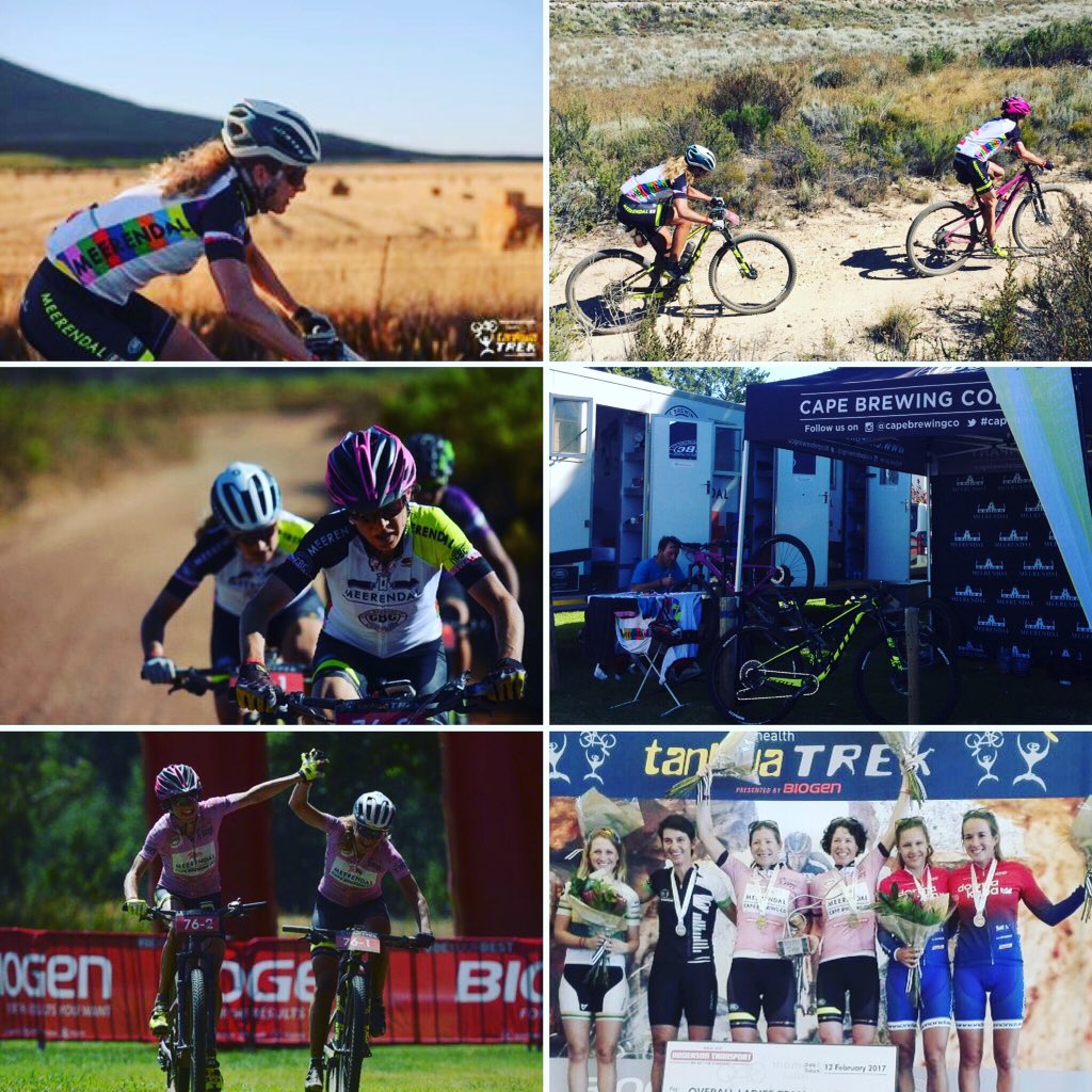 jenniestenerhag's tweet photo. Great weekend at @tankwatrek Thank you @DrylandZA for an awesome event! Happy with the win together with @bikesthi =good partnership👍🏼😊 https://t.co/NSB7YwcZyY