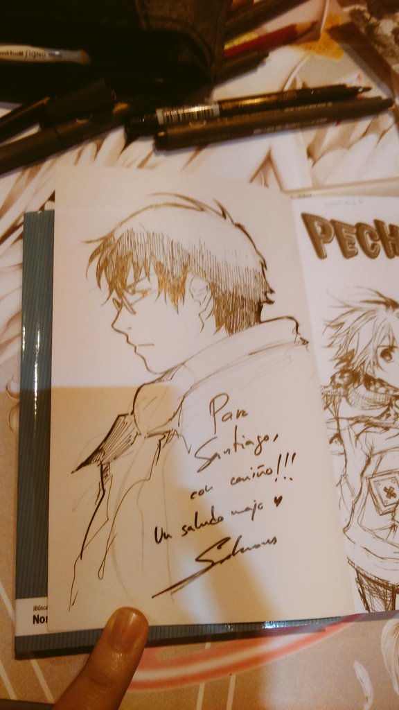 Algunas de las firmas en la #JapanWeekendMadrid #JWMadrid de  ayer y hoy gracias por pasaros!! :D 