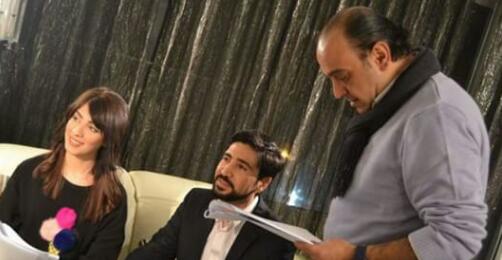loaybekdar's tweet photo. مع سنووايت الدراما الموهبة الرائعة سهيلة بن لشهب بنت العرب والاخ والفنان المبدع وسام صباغ من كواليس ع فرد مخدة https://t.co/Utzex4pjuz