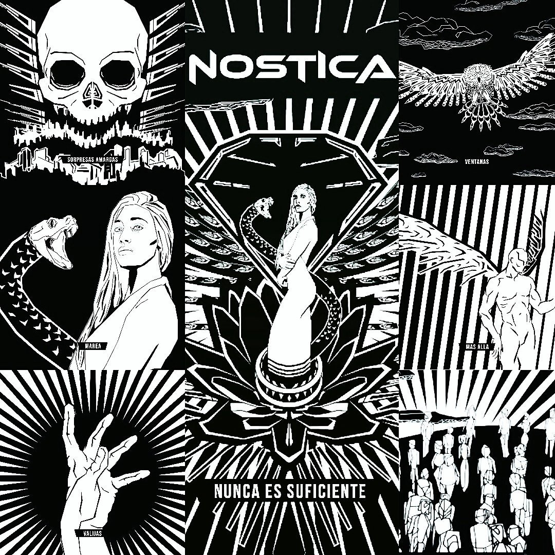 El Disco Nuevo de NOSTICA disponible para escuchar y descargar en <a href="/Bandcamp/">bandcamp</a> Dale PLAY ➤ 
nostica.bandcamp.com/album/nunca-es…