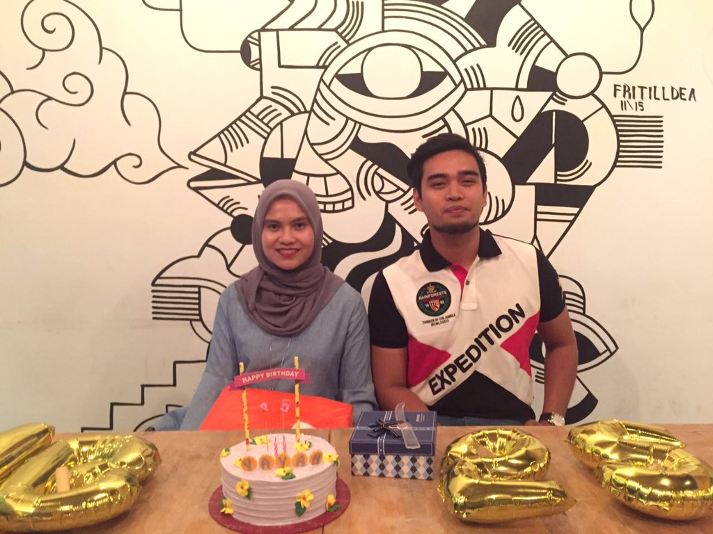 Thank you so much korang! Terkejut nak mampus kot 😭 #birthdayinadvance