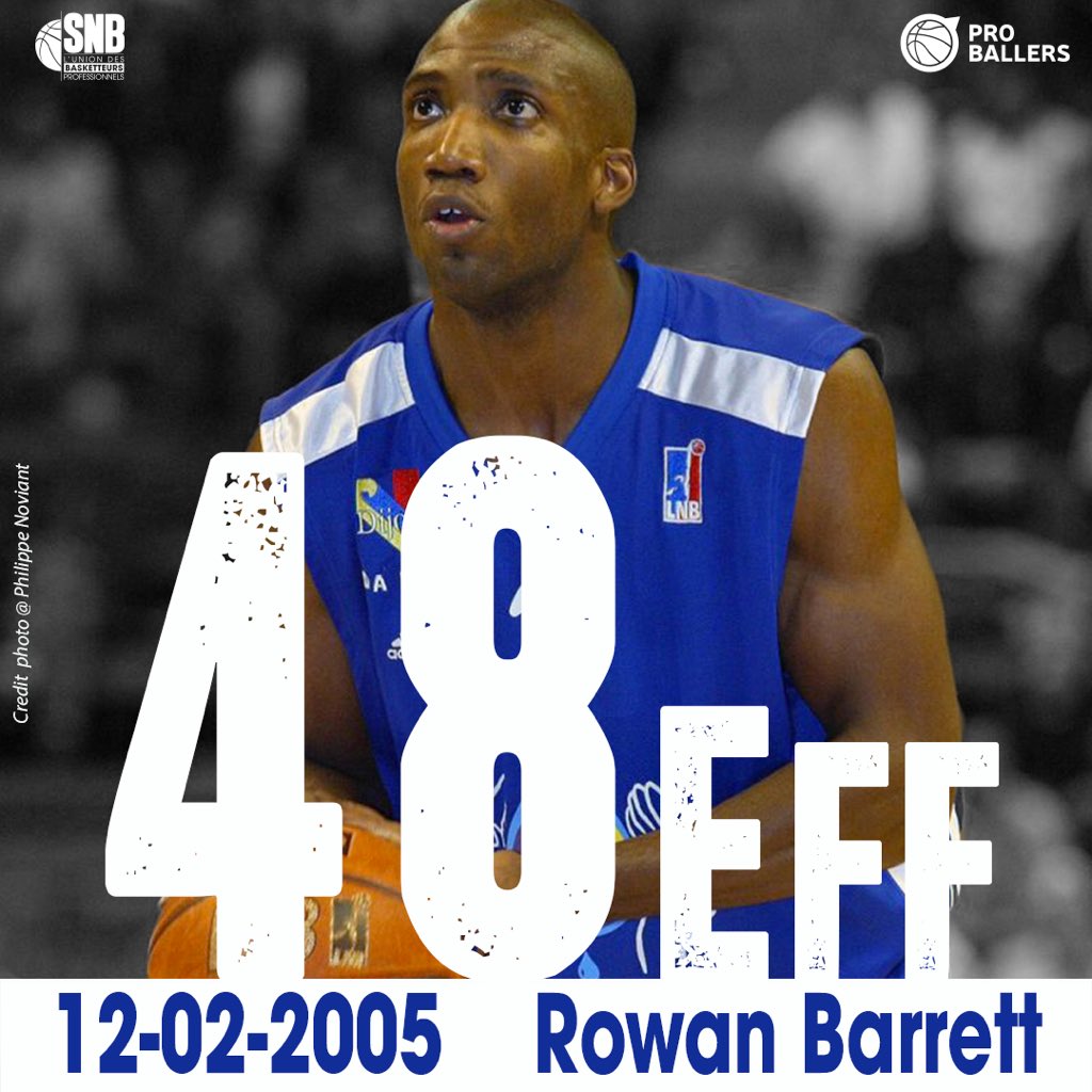 SNBasket1's tweet photo. 12 years ago #RowanBarrett has set one of the greatest performance ever in the history of the #LNB ⭐️more here https://t.co/dz5tLwMu1P #snb https://t.co/TvyYJgwuRM