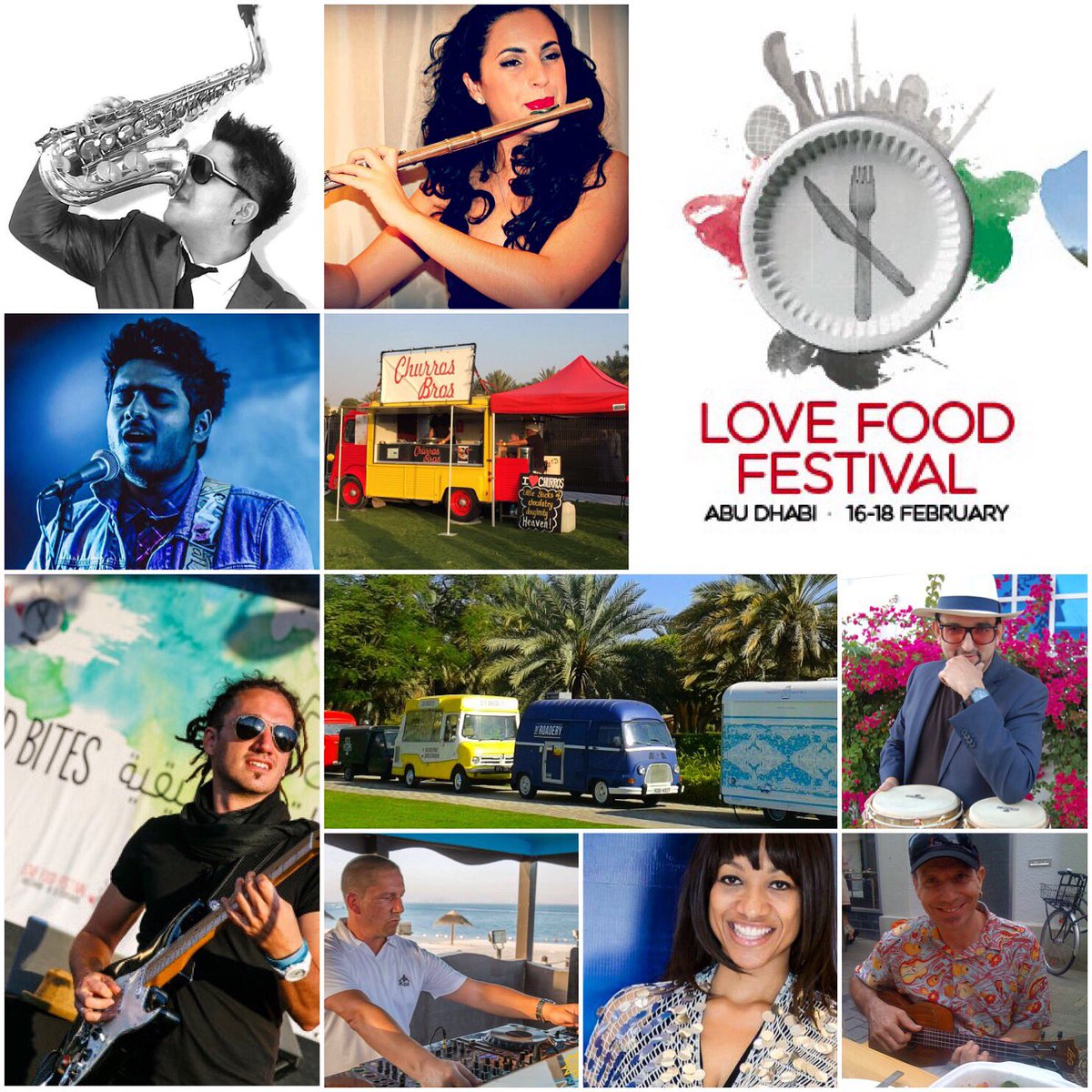 SoleAgency's tweet photo. Never to early to plan the #weekend join us and more awesome #livemusic @lovefoodfestad #abudhabi #ummalemaratpark #musicmakesmemories https://t.co/wi1kuIq8jb