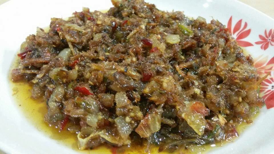 Sambal tumis ikan bilis