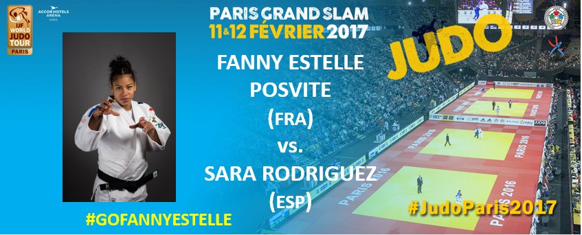 francejudo's tweet photo. #JudoParis2017 

@FannyPosvite entre en lice dans la compétition (-70Kg)

#GOFANNY

@IntJudoFed https://t.co/AMopOVbeGN