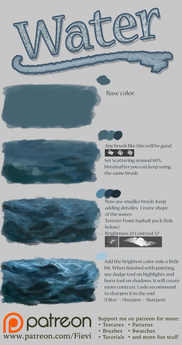 Arting_2D's tweet photo. Fievy님의 물/얼음 튜토리얼
#물 #얼음 #튜토리얼 #자료 #아트인지
#Water #Ice #Tutorial #Reference #ArtInG https://t.co/Vh5t4g5t66