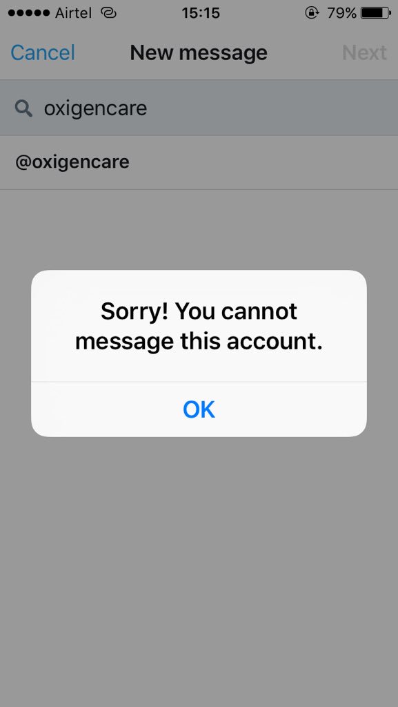 @OxigenCare follow to Dm , it is not allowing , call me in 9710128527