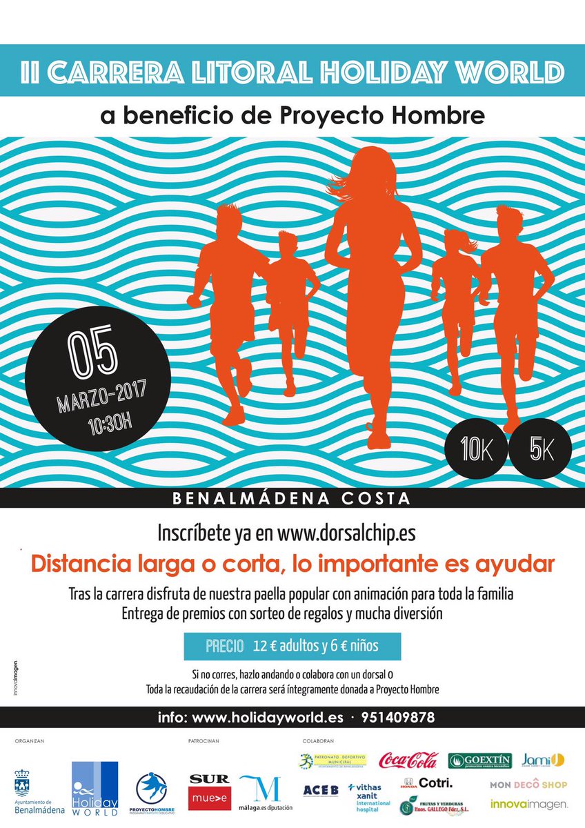 holidayhydros's tweet photo. Justo ahora faltan 3 semanas para II #CarreraLitoral de @Holiday_World , no lo dejes mas, plazas limitadas Apuntate https://t.co/cEwZ1PMPfP https://t.co/cBeWvGroYJ