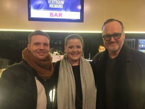 silkebodson's tweet photo. Wat een topavond! #Aspe2 is een geweldige theaterproductie, met topacteurs! Waaronder deze twee toppers @JelleCleymans en @PeterThyssen64 https://t.co/OJh2aEpBlk