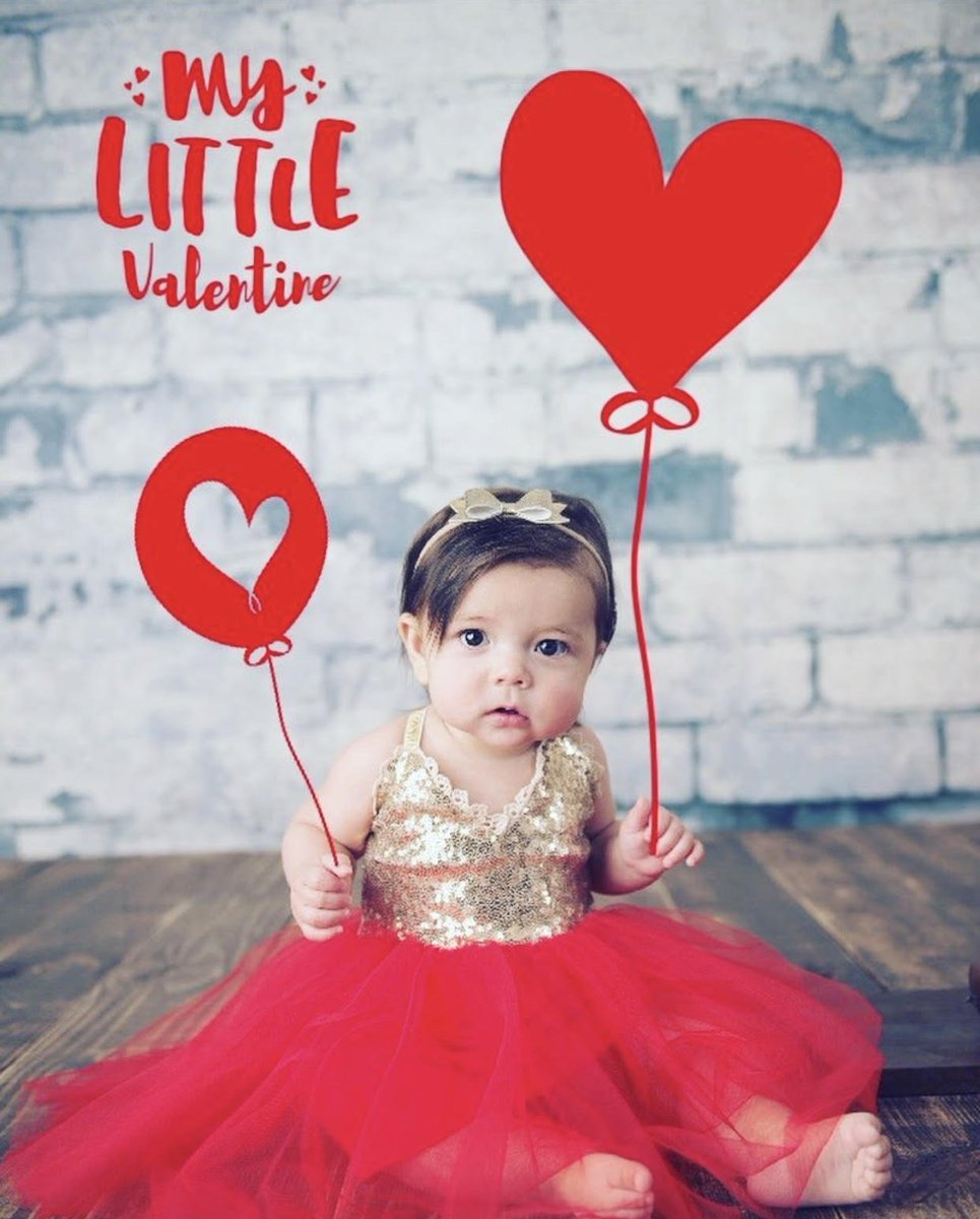babypicsapp's tweet photo. This little lady + our new 'Valentine's Day' artwork so adorable @immelro NEW Valentine's artwork out now #BabyPicsApp #babysfirstvalentines https://t.co/tn3NcU65kh