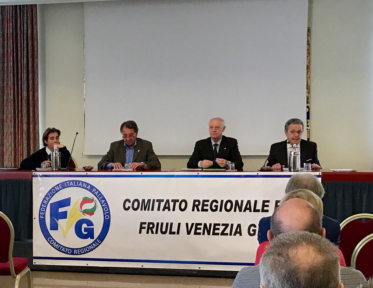 toniliberti's tweet photo. A #Cervignano (ud) per elezione presidente #fipav fvg per i prossimi 4 anni. Candidati: michelli e tirel #volley #pallavolo @Federvolley https://t.co/DzDAd0DnMk