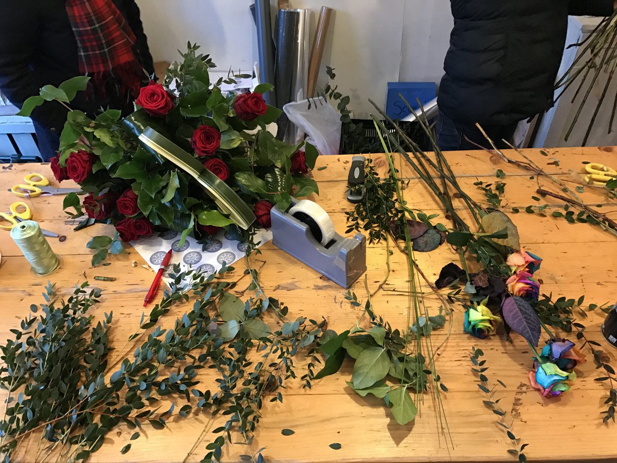 Busy bees in the shop today.