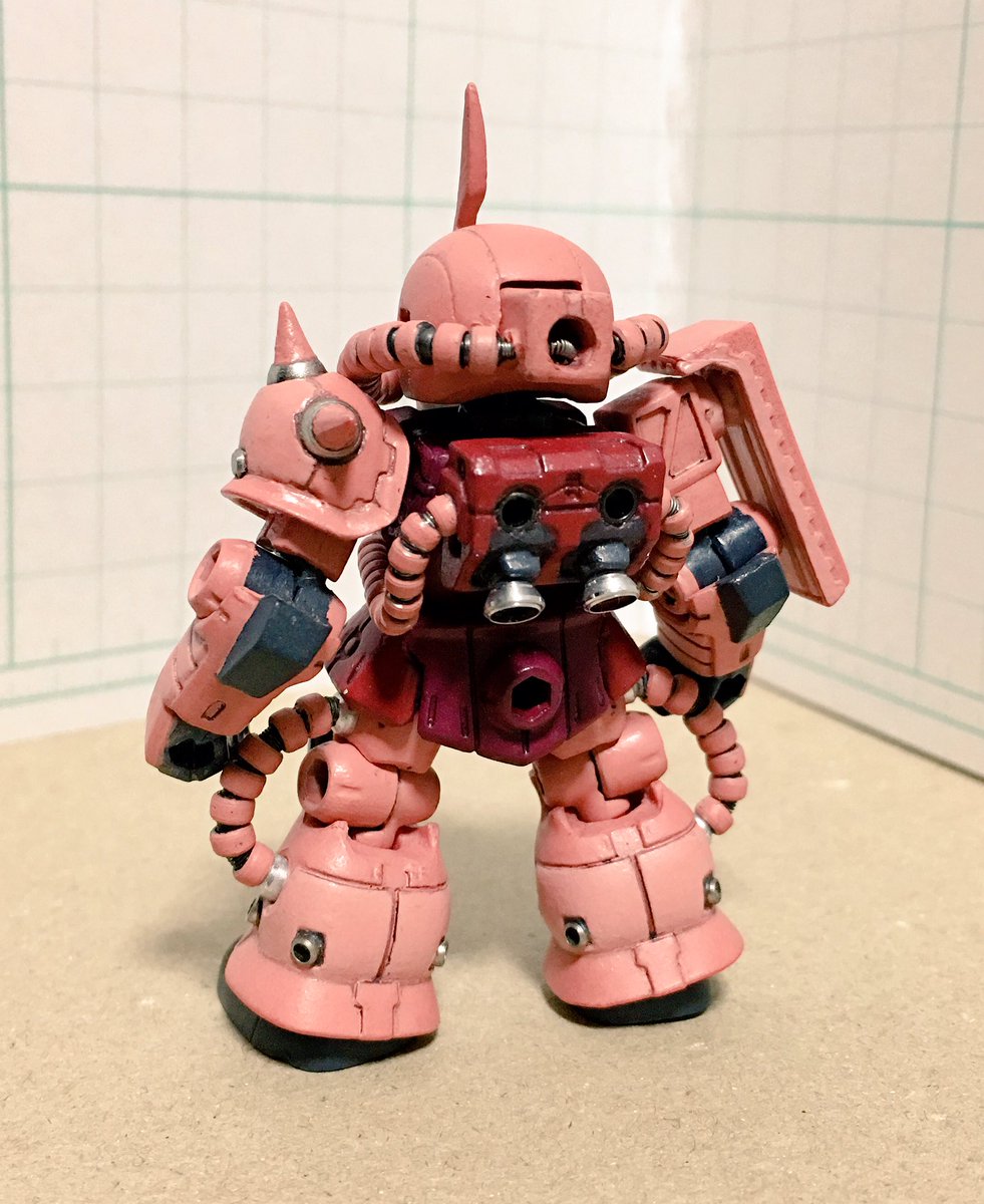 モビルスーツアンサンブル サザビー 全塗装 完成品 機動戦士ガンダム