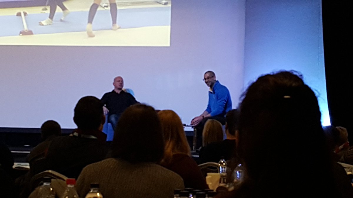 RachCanham's tweet photo. The expert that is Scott Hann 😊 #gymcon2017 https://t.co/aSeV73YnpI