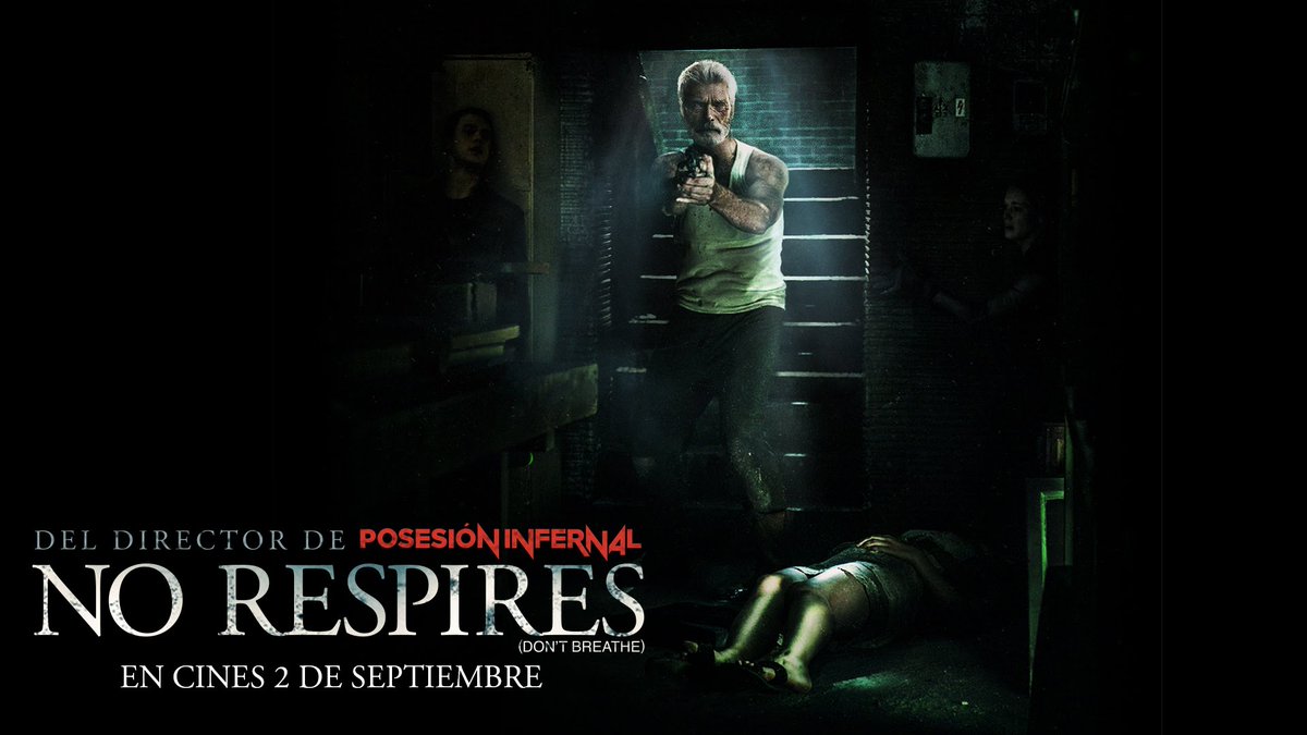 Anft80's tweet photo. Si pasamos por alto lo que pasa "porque sí", tenemos una peli de suspense que te mantiene en tensión la hora y media #NoRespires #ViEn2017 https://t.co/vqgG0H1cN4