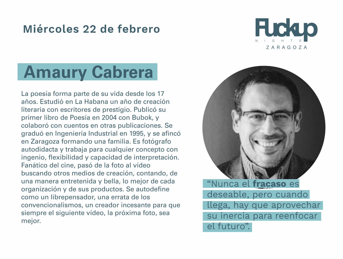 ¡@Negocy es el emprendedor que faltaba por desvelar! Ya tenemos a los tres valientes que nos enseñarán con su experiencia #FUNZaragoza #zgz