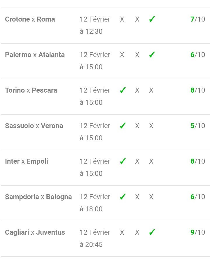 hashtag_won's tweet photo. #PronosticFootball du jour pour la #SerieA #CrotoneRoma #PalermoAtalanta #InterEmpoli #CagliariJuve #Pronos #Pronostic #Calcio #ParionsSport https://t.co/MjXNOKPW3o