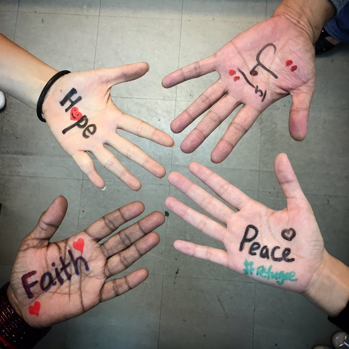 ICMC_news's tweet photo. We want to change the #migration narrative from one of fear to one of hope and #mercy. That's how the #HandsOfMercy campaign was born! https://t.co/WQG3St1WTF