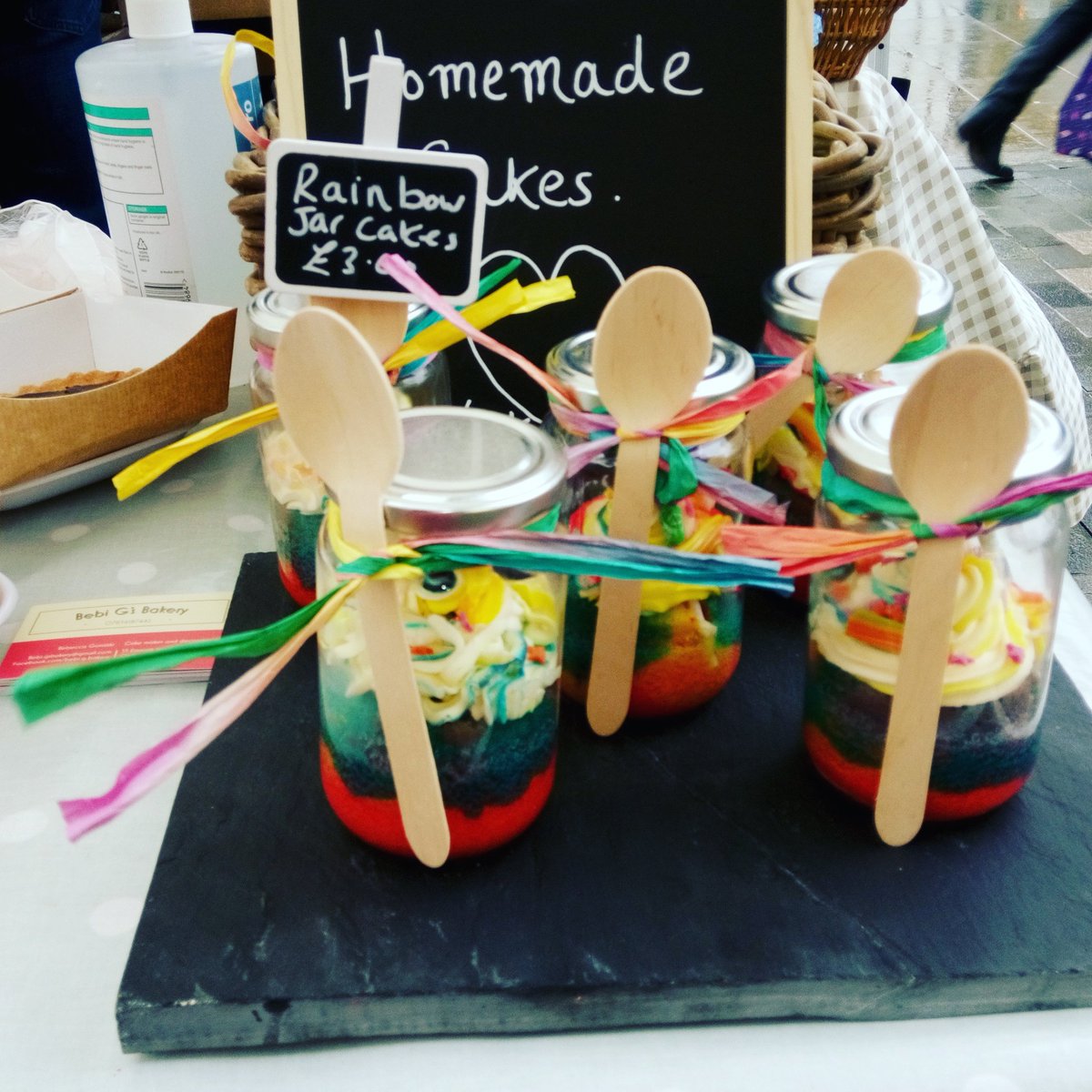 BebiGsbakery's tweet photo. @WaresKnutsford Thank you for the fantastic jars! Check out our cakes in jars! https://t.co/NA7X23k7ef