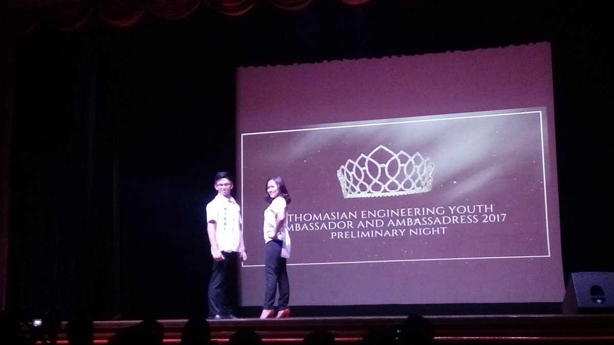 USTChES's tweet photo. Mr. and Ms. Chemical Engineering in their Uniform Wear! 

#OneForChE 
#TEYAA2017 https://t.co/3C1r9RtG5e
