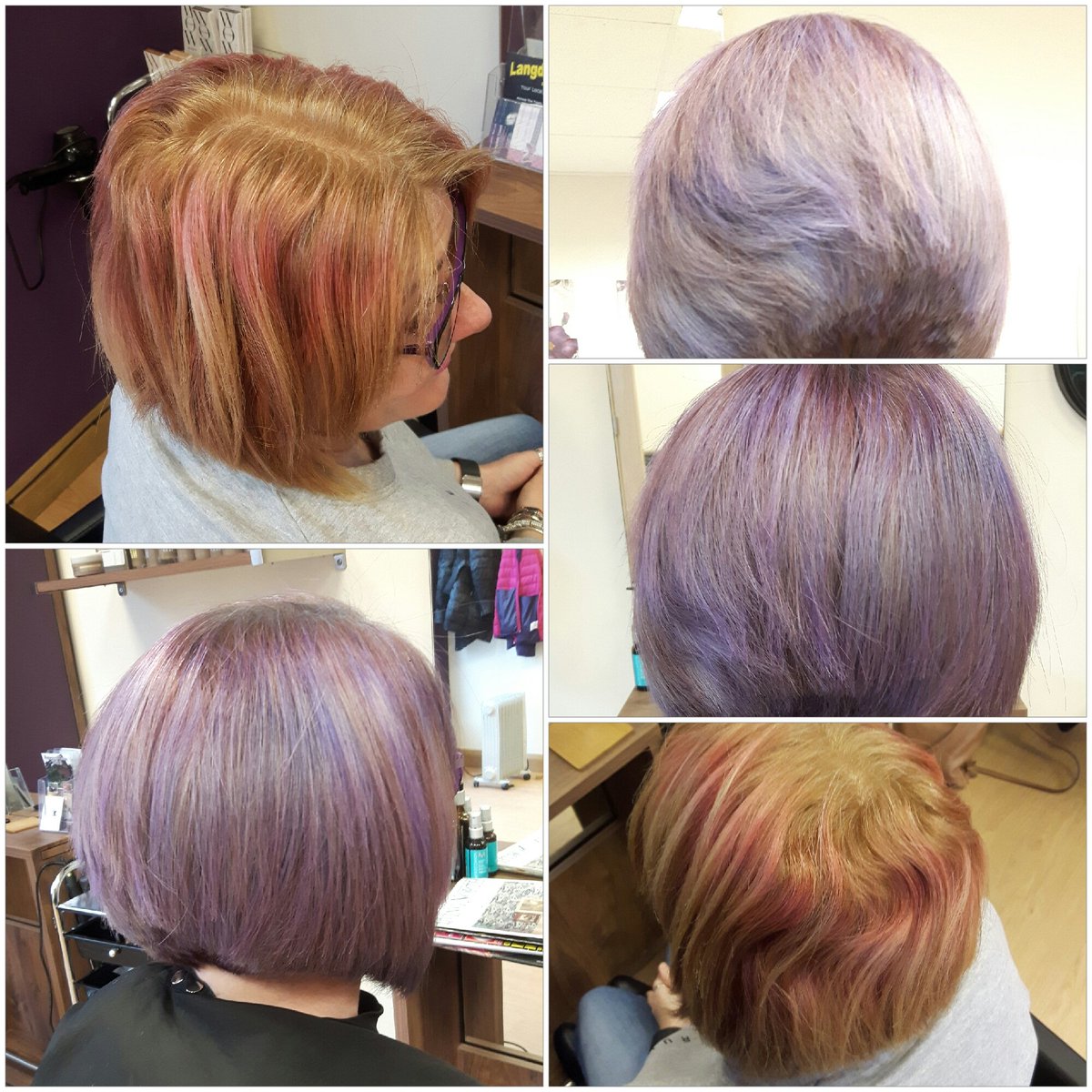Traceyredshoes's tweet photo. Busy day at the salon #funhairday https://t.co/FrgVHmuA71