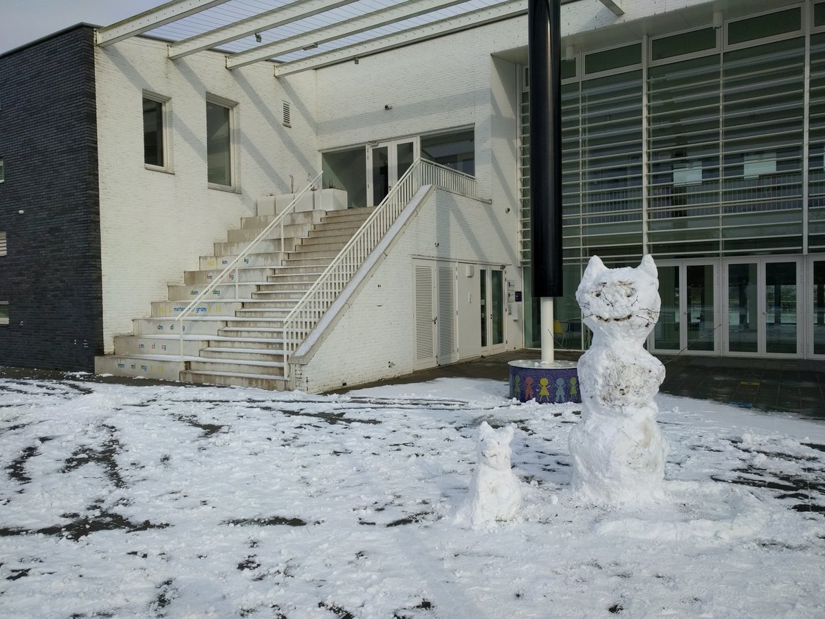 EdwinBroertjes's tweet photo. Samen met een andere vader lol gehad om #Tom en #Jerry te maken voor school @ICBKaleidoscoop. #Sneeuwpop #Zeewolde #Flevoland https://t.co/908BWTny92