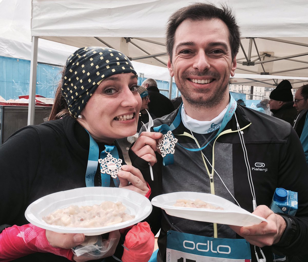 Elle est là la vrai récompense du Crystal Finisher : la tartiflette ! 🤗🍴