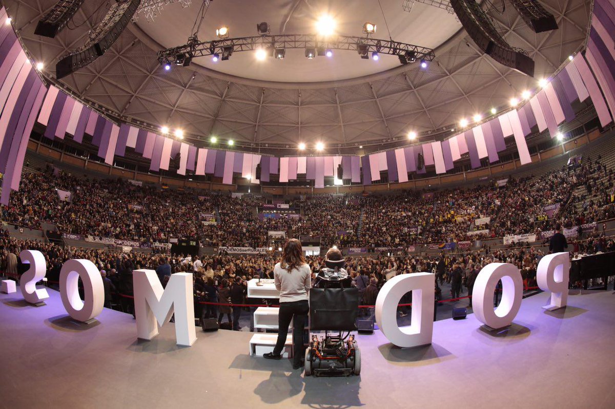 El nuevo Secretario General de Podemos es @Pablo_Iglesias_ con el 89.09% de los votos #CierreVistalegre2