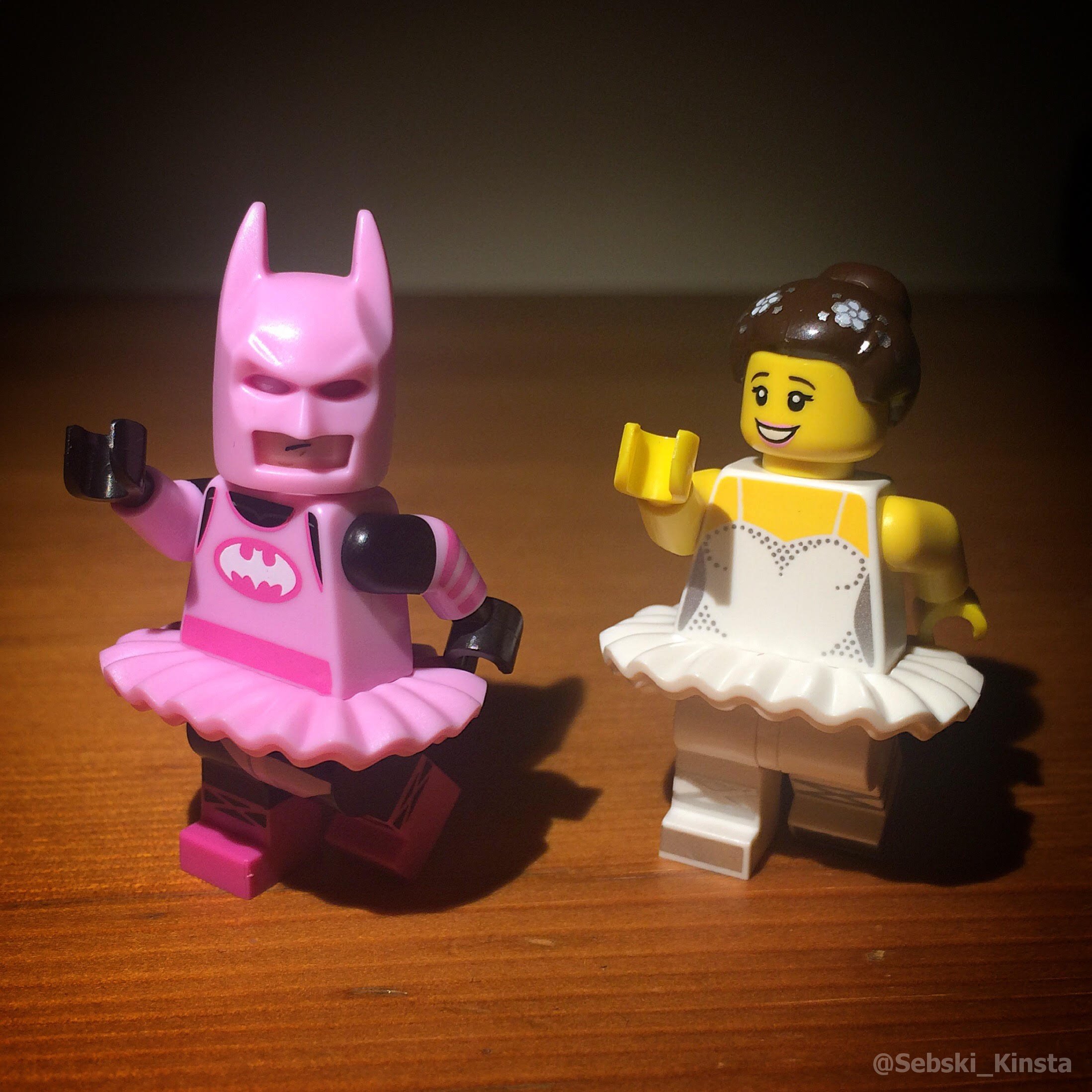 LEGO Mini-figure Spotlight: Ballerina Batman! Super RARE 
