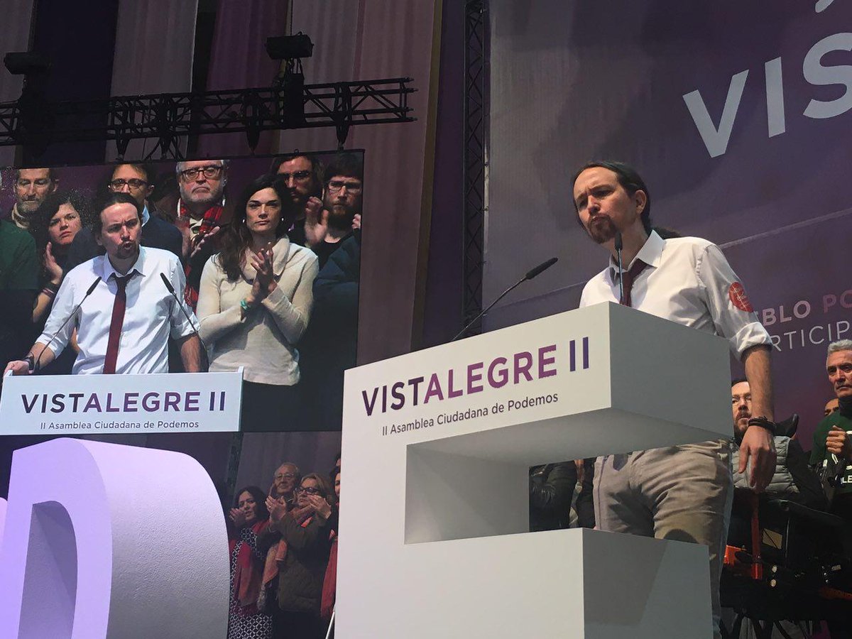 "El congreso del PP ha sido un congreso a la búlgara, aquí han participado más de 150.000 personas" @Pablo_Iglesias_ #CierreVistalegre2