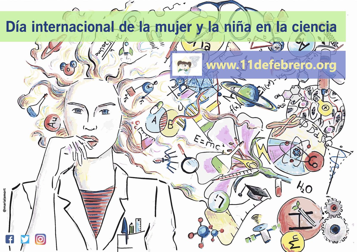MIgualdadCCSS's tweet photo. El #11F se celebra el Día Internacional de las Mujeres y las Niñas en la #Ciencia. Una tarea de todos los días. https://t.co/eub4Jq2jm4 https://t.co/BF7fh5SJw9