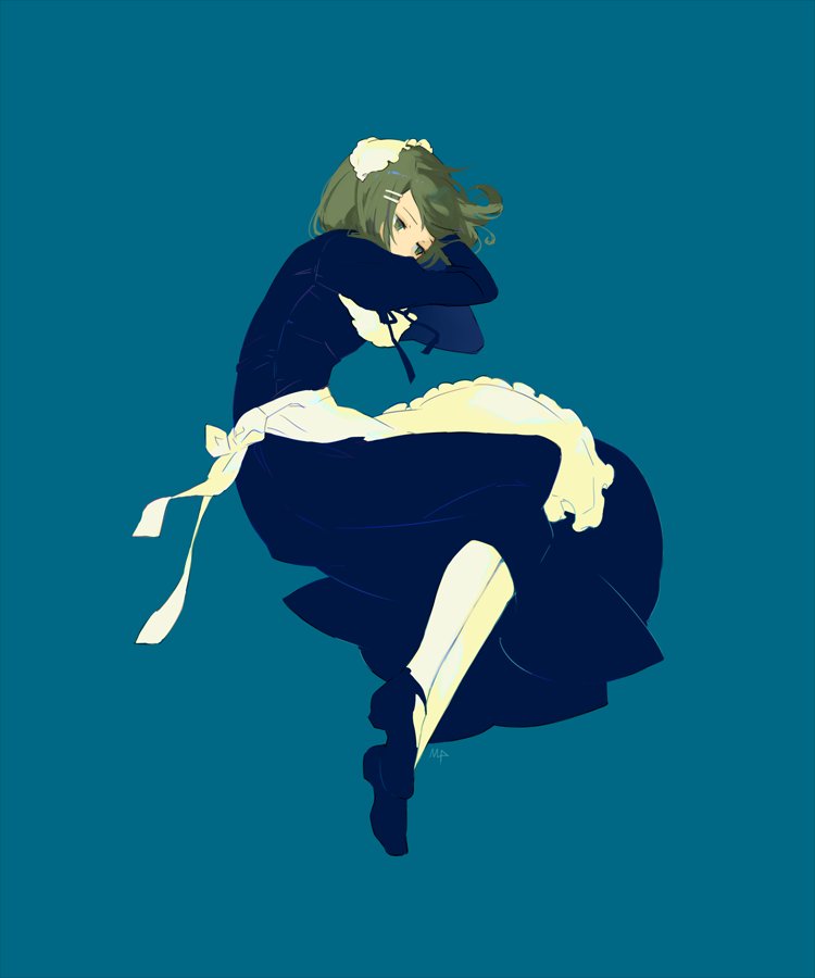 イラスト メイドさん