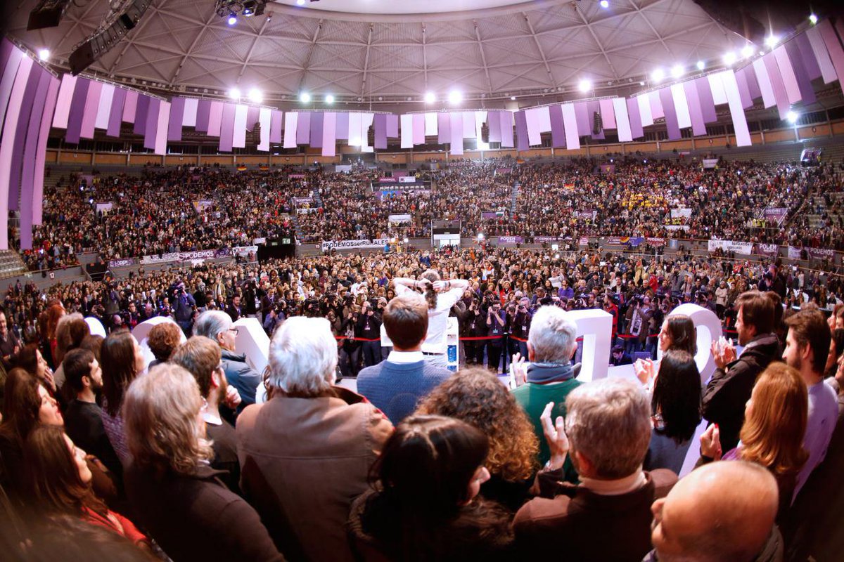 "Unidad y humildad hasta la victoria" @Pablo_Iglesias_ #CierreVistalegre2