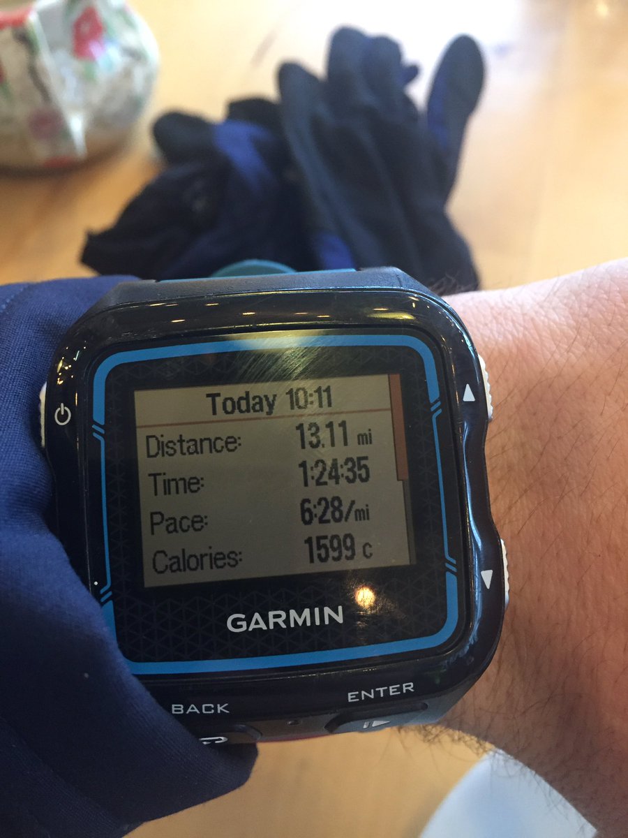 half marathon pb today. gutted i didn't burn 1600 cals 😂