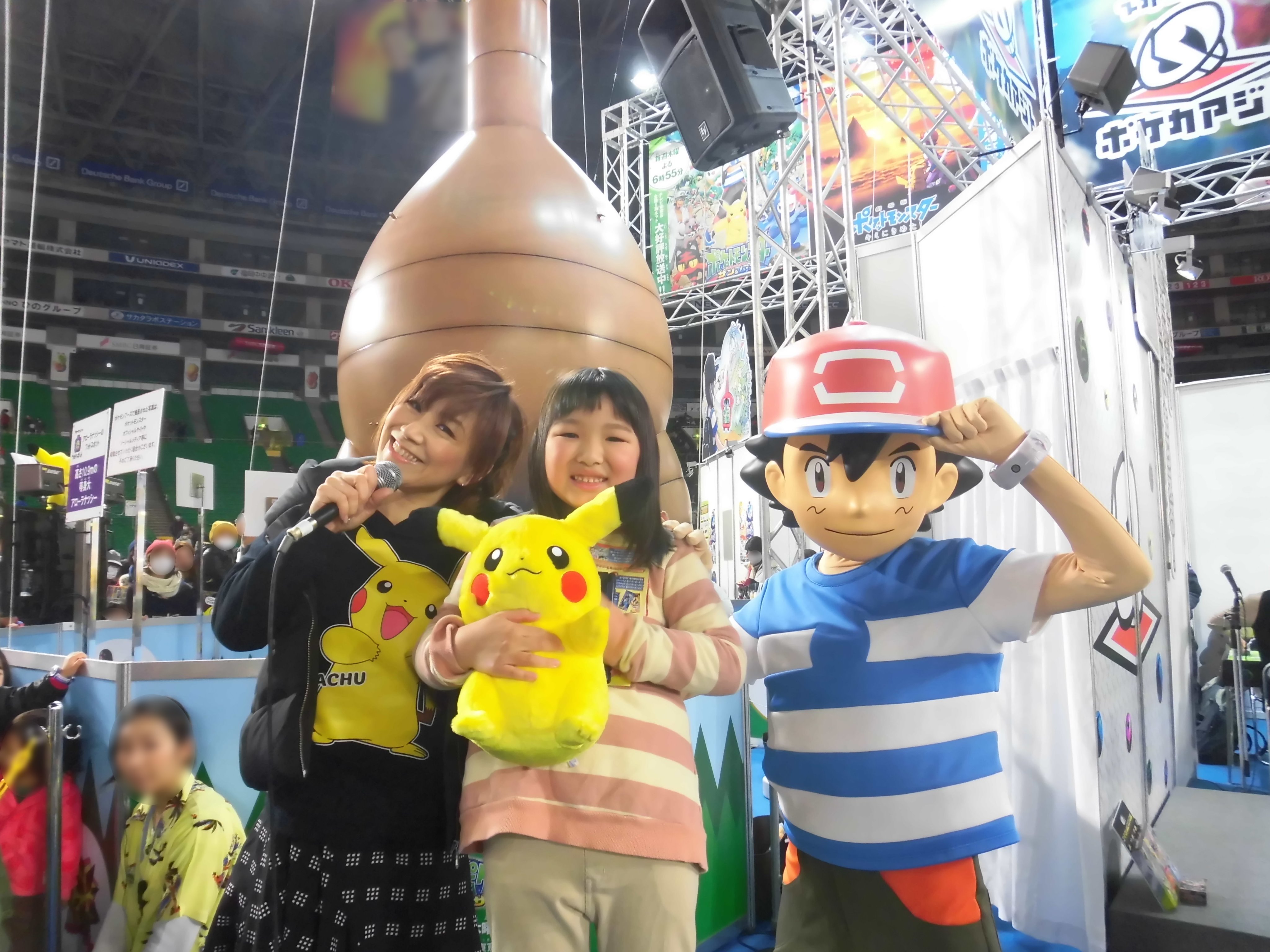 劇場版ポケットモンスター ココ 次世代whf 福岡大会が終了 松本梨香さんが登場し ポケモンブースは大盛況でした ｔｖアニメ ポケットモンスター サン ムーン のｏｐ曲 アローラ ｅｄ曲 ポーズ みんなも歌って踊って覚えてね これからも