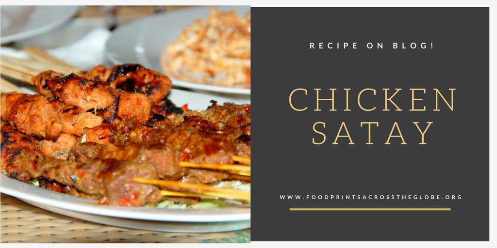 foodprintsglobe's tweet photo. An all time favorite, Chicken Satay!

Recipe on blog!
https://t.co/PDRaQ8d6U0 https://t.co/LPaL1KnXV7