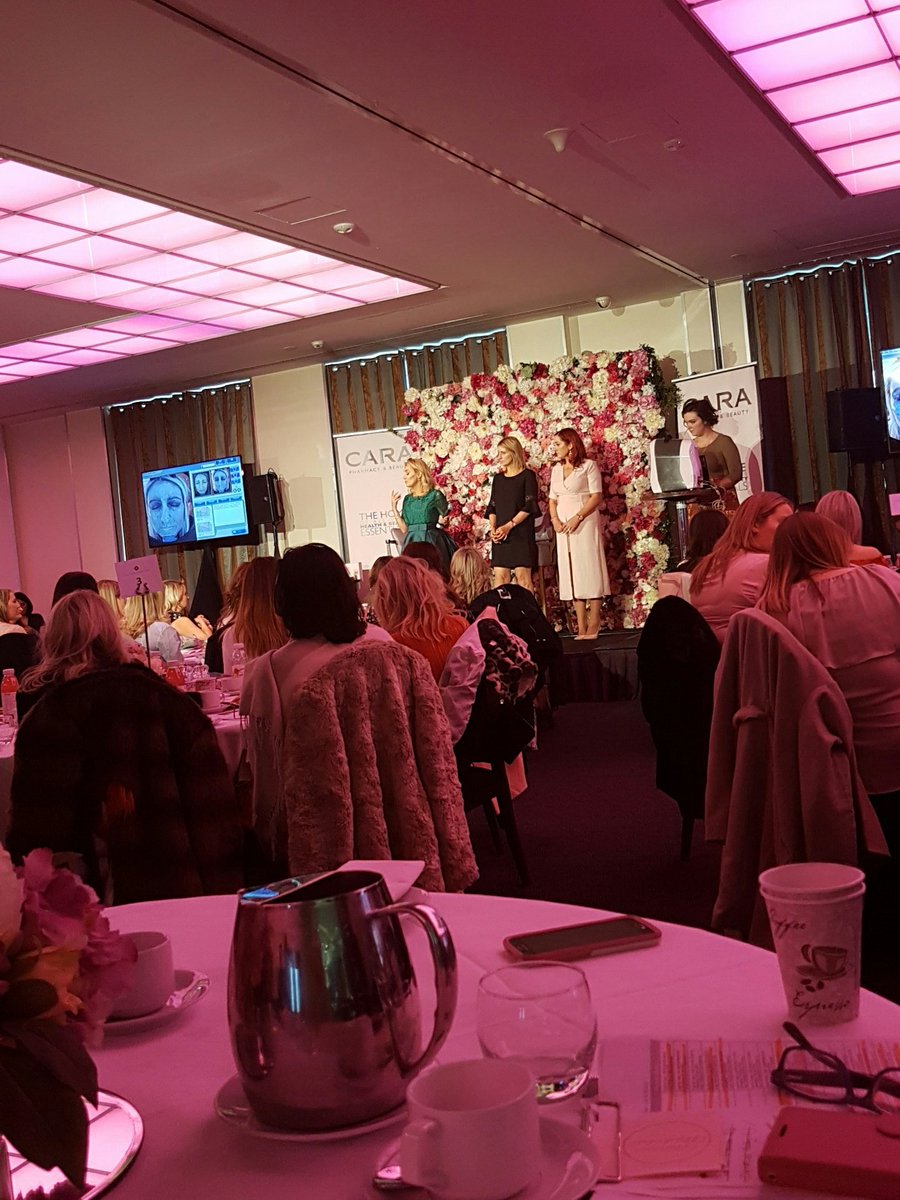 CocoaBrownTan's tweet photo. Having a fabulous morning so far at #MarissasMasterclass @No1CorkHotel with @TheDottyLemon & @carapharmacy & @IsaDoraIreland ๐๐๐ https://t.co/sIt8v3w9WW