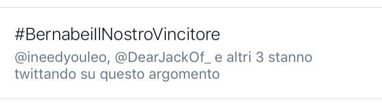 Alessio Bernabei tweet media