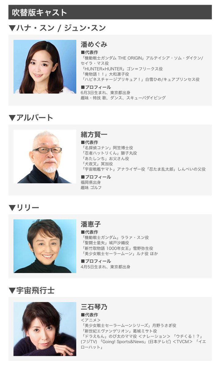 潘めぐみ Megumi Han マーズ火星移住計画プロローグ 海外ドラマ マーズ 火星移住計画 のはじまりの物語 主人公であり双子の ハナ スンとジュン スンを吹替えさせて頂き 吹替キャストの豪華さよ 2 14 火 15 ナショナル ジオ