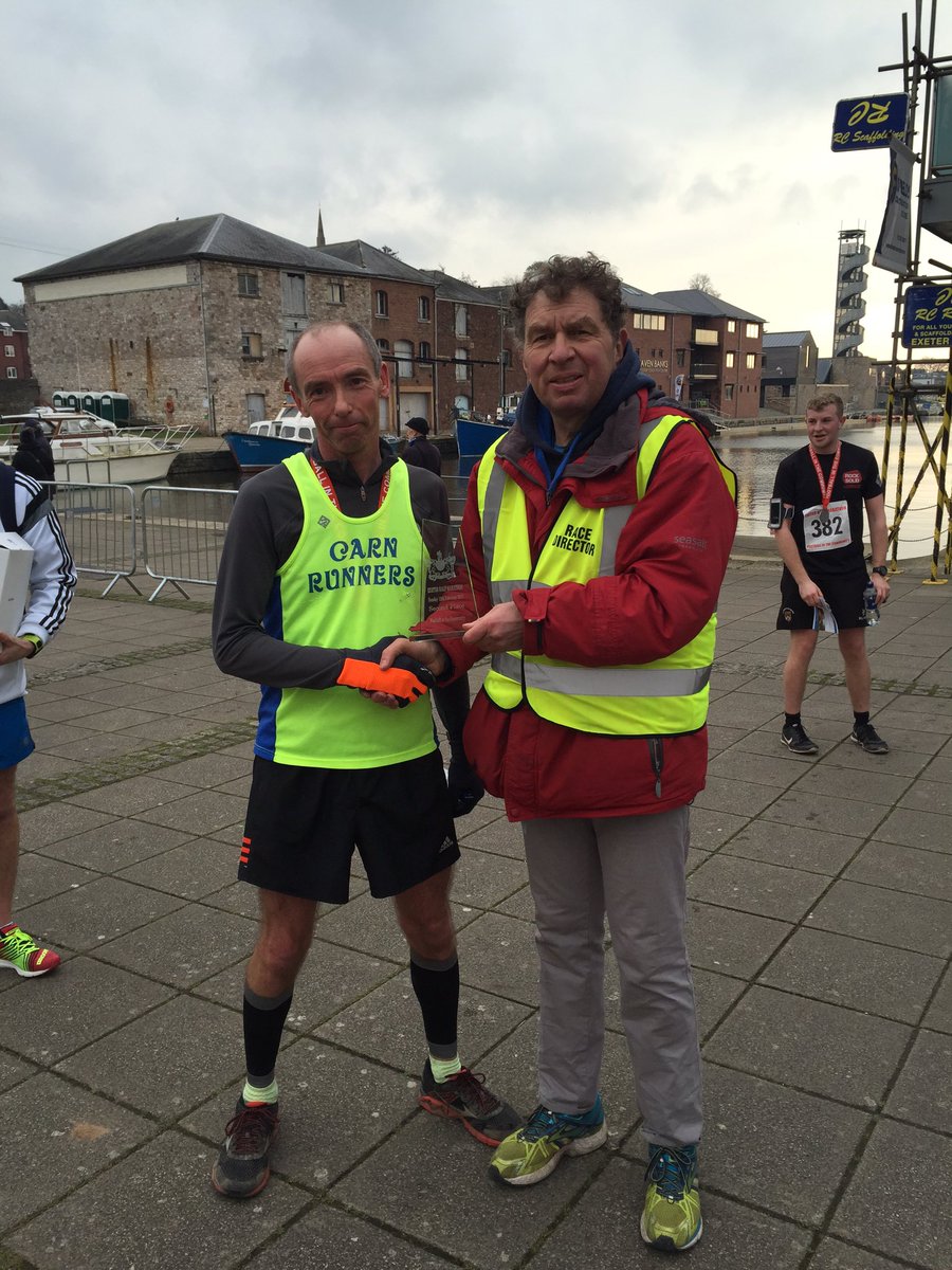 ExeterCCT's tweet photo. Today's top 3 Male finishers - Congratulations to all who completed the #ExeterHalfMarathon @AgeUKexeter @CHSW @DeafAcademy @CartridgesLaw https://t.co/ozdKYHCIsq