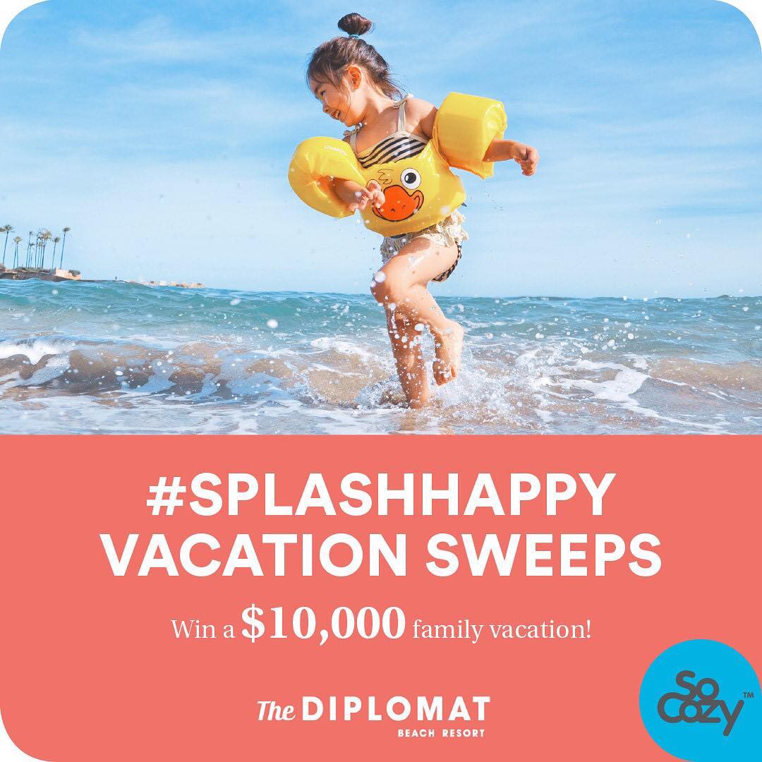 DiplomatFlorida's tweet photo. Hurry β One day remains to enter our #SplashHappy sweepstakes w/ @SoCozy_! https://t.co/hs7BUtHzs1 https://t.co/gG2K53BujM
