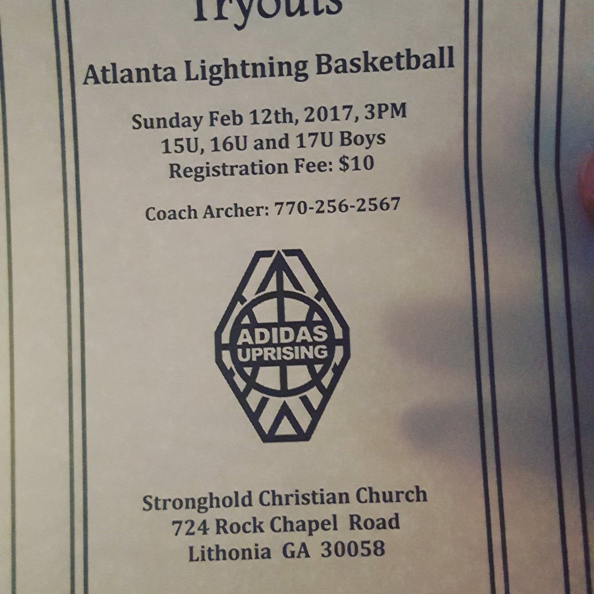 BBallScout2288's tweet photo. Reminder look forward to seeing you guys there. https://t.co/unldLk2QFg