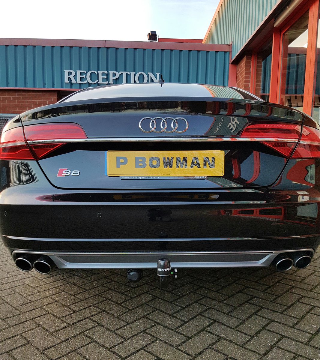 PeterBowmanTC's tweet photo. Westfalia detachable towbar and westfalia electrics kit fitted to Audi S8 @PeterBowmanTC @westfaliauk https://t.co/hlIVyMKrhW