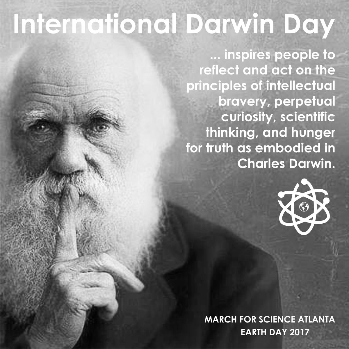 Sci4GA's tweet image. Today is Charles Darwin Day!