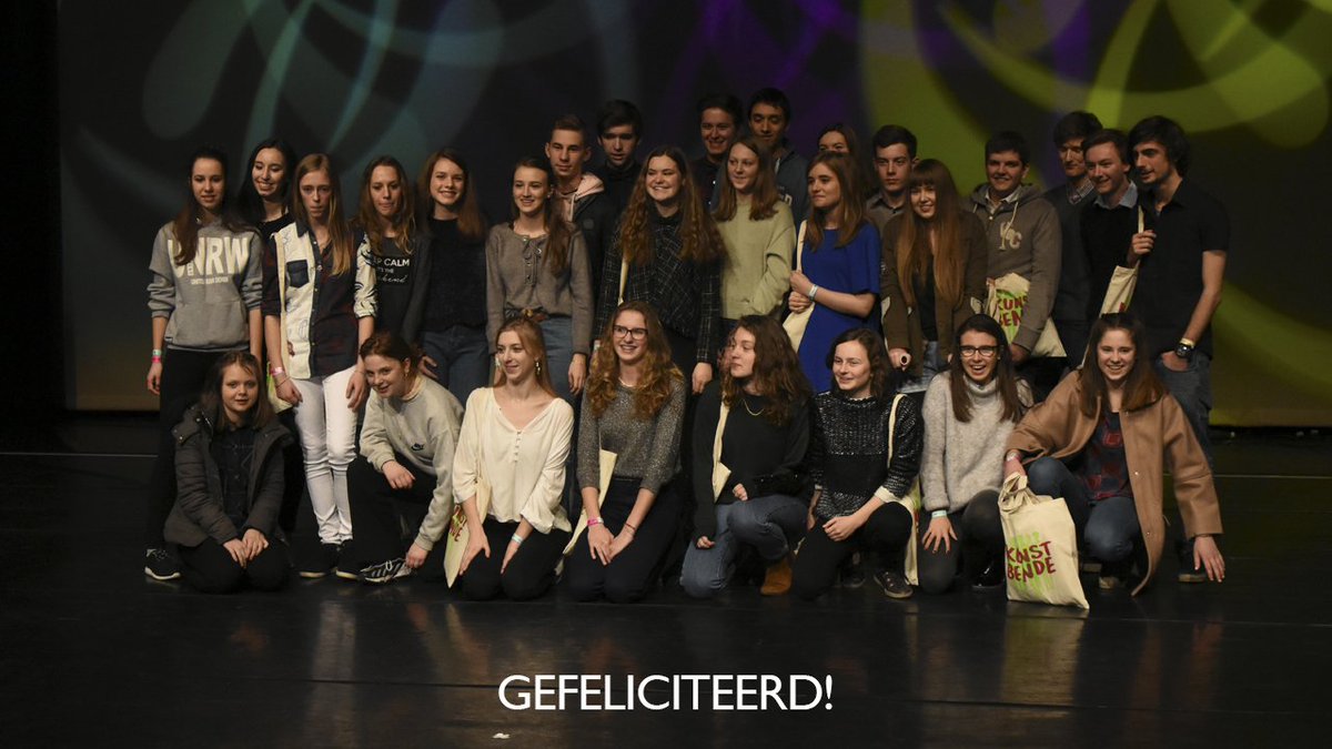 kunstbende_'s tweet photo. Dit zijn de winnaar van de Lokerse voorronde van #Kunstbende18, gefeliciteerd! https://t.co/HFyzKn2oAG
